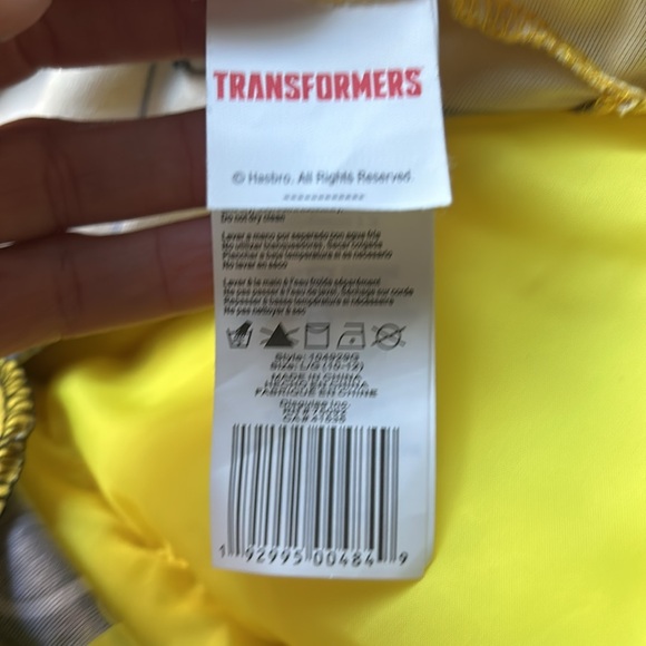 Bumble bee transformer costume - Picture 2 of 2